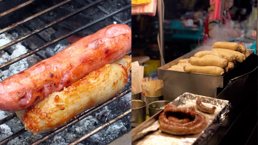Xúc xích nhỏ trong xúc xích lớn (Small Sausage in Large Sausage) – Độc đáo và hấp dẫn