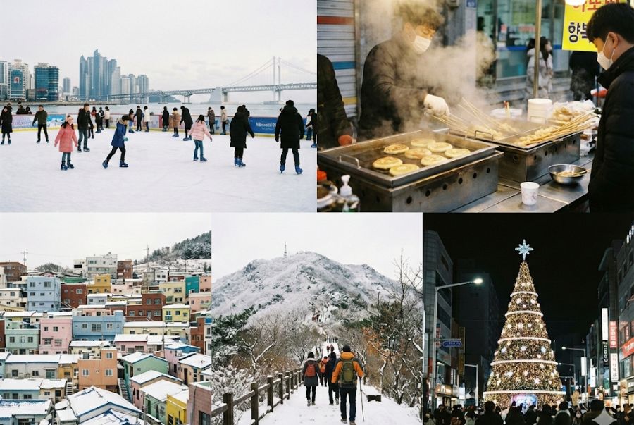 Các trải nghiệm hấp dẫn tại Busan vào mùa đông lạnh giá