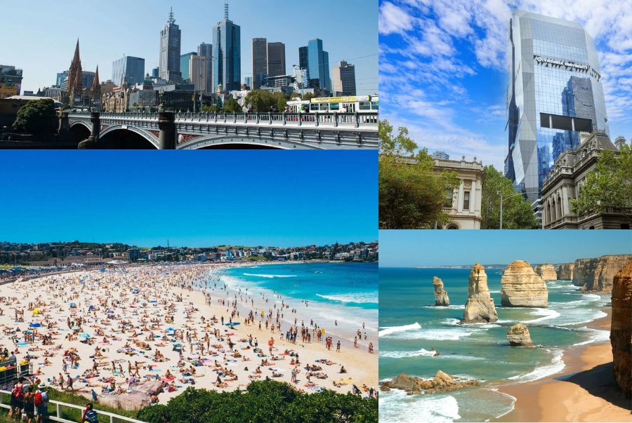 Mùa hè ở thành phố Victoria Úc là cao điểm du lịch với vô số hoạt động đặc sắc