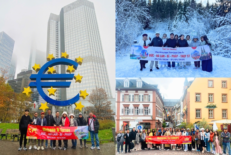 Du lịch Hà Lan theo tour du khách được kết hợp tham quan nhiều quốc gia lân cận khác