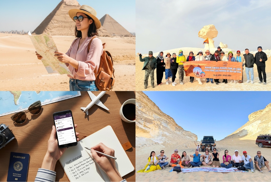 Hãy tìm hiểu xem bạn phù hợp với du lịch Tết Ai Cập tự túc hay tour trọn gói