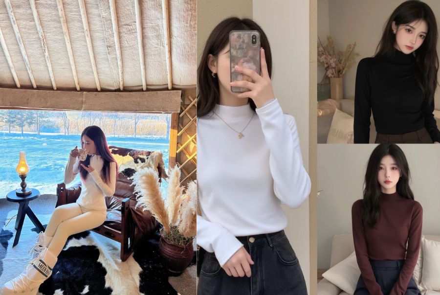 áo giữ nhiệt được xem là một lớp nền quan trọng nhất khi di du lịch mùa đông