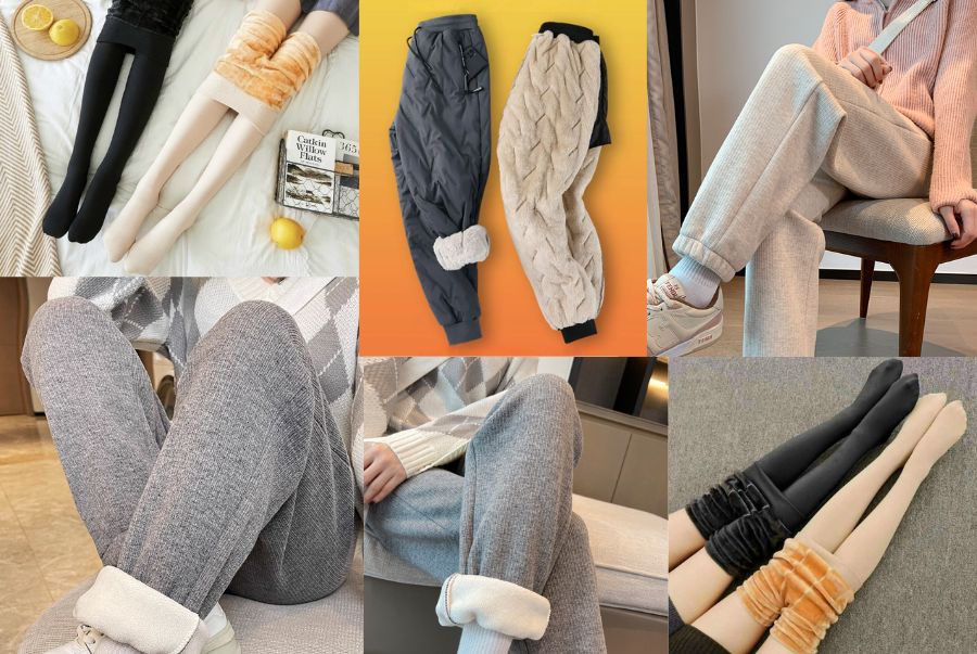 Việc chuẩn bị một chiếc quần dày dặn sẽ giúp đôi chân của bạn được bảo vệ đúng cách