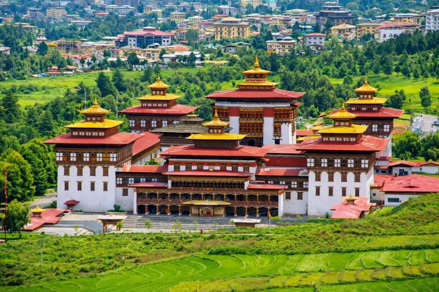 Tashichho Dzong là nơi hội tụ cả quyền lực hành chính và đời sống tâm linh của Bhutan
