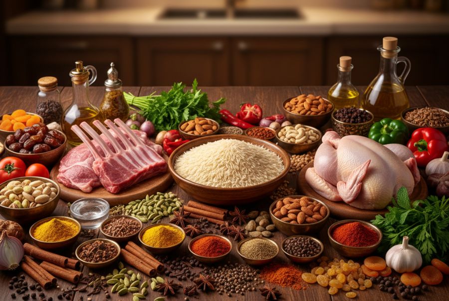 Ẩm thực Dubai trở nên hấp dẫn phần lớn nhờ sự đa dạng trong nguyên liệu