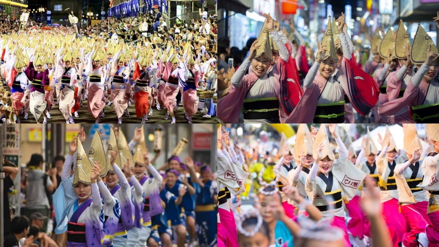 Đến với Tokushima vào tháng Tám, bạn sẽ được hòa mình vào không khí sôi động và náo nhiệt của Awa Odori