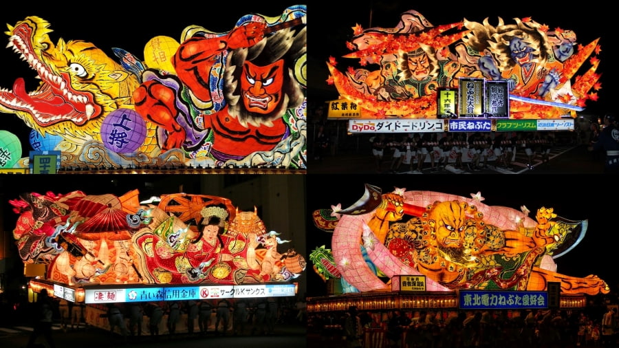 Tháng Tám ở Aomori trở nên huyền ảo và đầy màu sắc với Lễ hội Nebuta Matsuri độc đáo