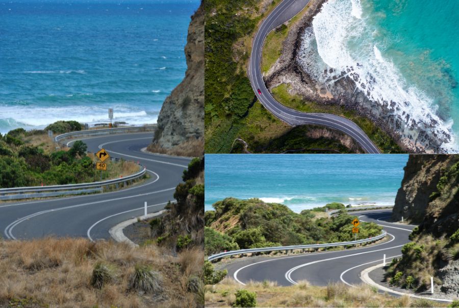 Great Ocean Road là cung đường có độ dài hơn 240 km này uốn lượn dọc theo bờ biển phía nam