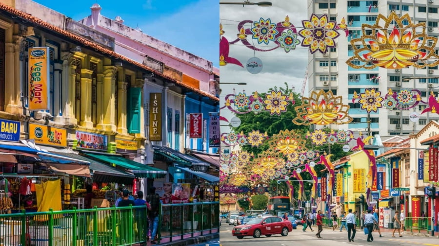 Little India là một khu phố sôi động, rực rỡ sắc màu và ngập tràn hương vị đặc trưng của Ấn Độ