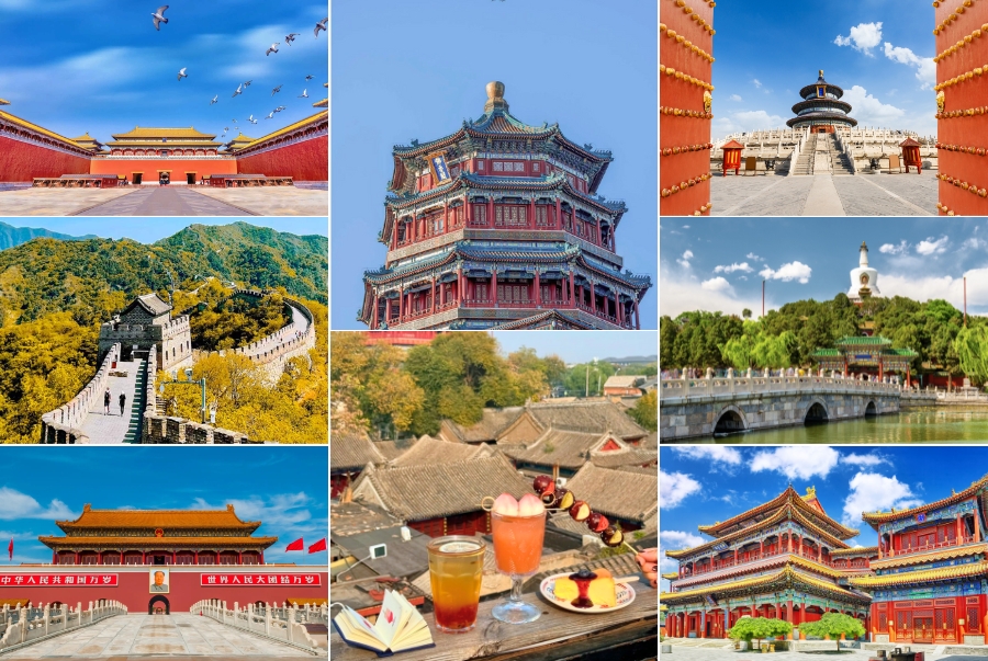 Thủ đô Bắc Kinh mang một vẻ đẹp cổ kính ngàn năm hoà cùng nét hiện đại nhộn nhịp