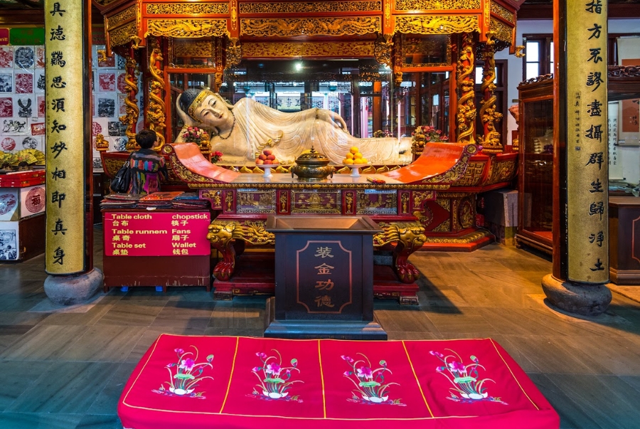 Chùa Phật Ngọc được xây dựng vào cuối thế kỷ 19