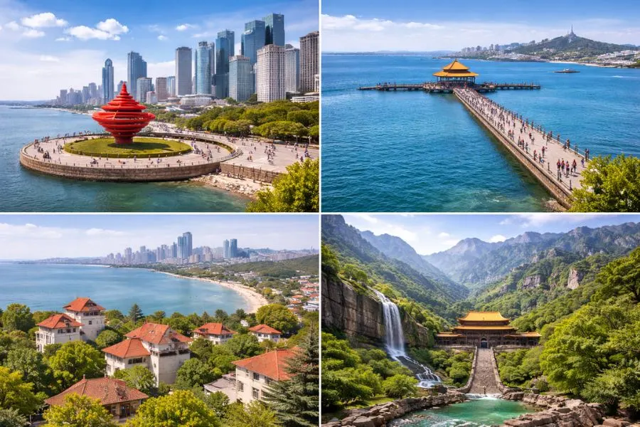 Khám phá những địa điểm du lịch nổi tiếng tại Thanh Đảo với cảnh biển thơ mộng và kiến trúc châu Âu độc đáo