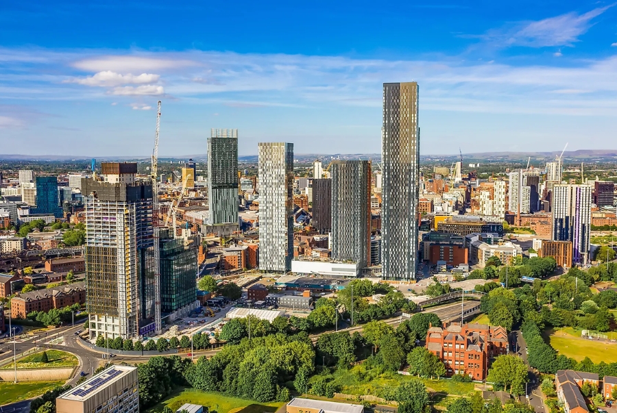 Manchester nổi tiếng khắp thế giới là thành phố của bóng đá
