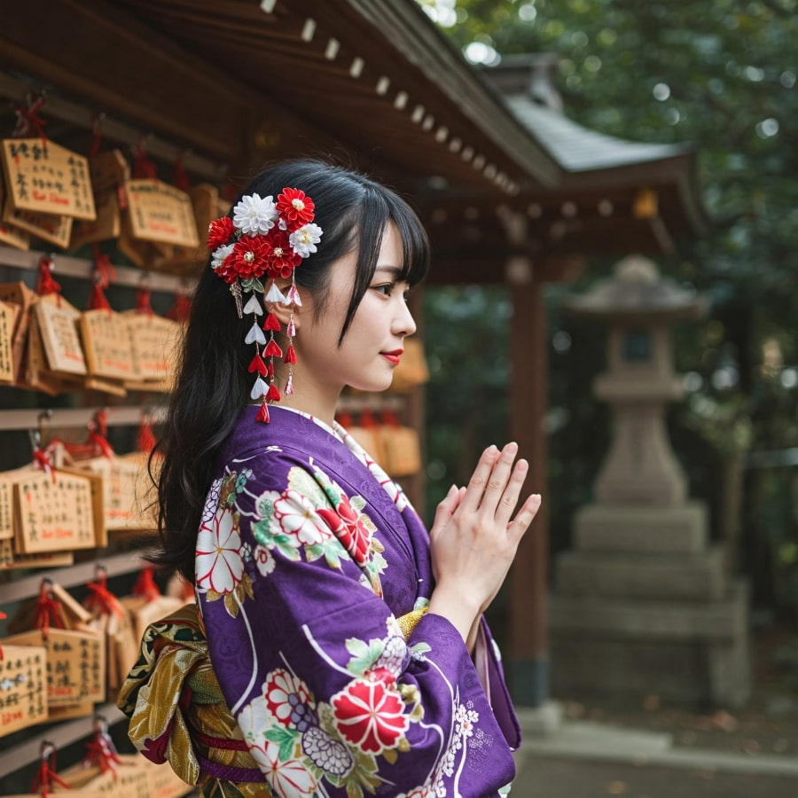 Bạn cần thực hiện đúng các nghi thức truyền thống để thể hiện sự tôn kính với các vị thần khi đến thăm các đền Thần đạo tại Nhật Bản