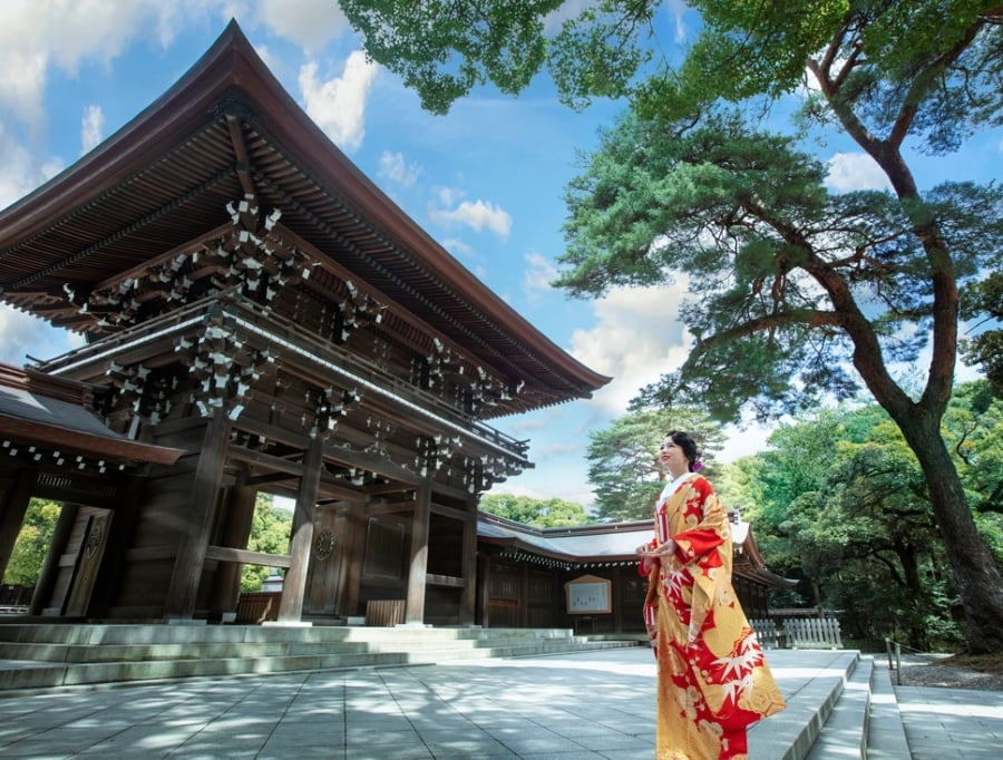 Đền Meiji Jingu mang đậm nét văn hóa truyền thống Nhật Bản