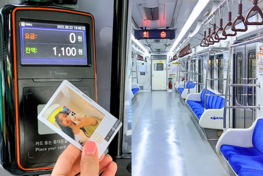 Tàu điện ngầm là phương tiện phổ biến tại Hàn Quốc