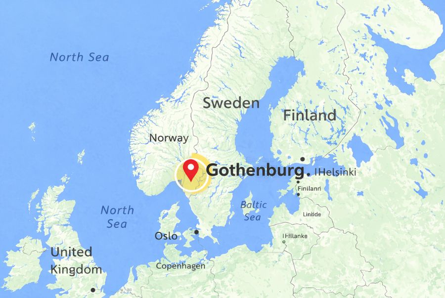 Gothenburg có vị trí lý tưởng và là thành phố lớn thứ hai của Thụy Điển
