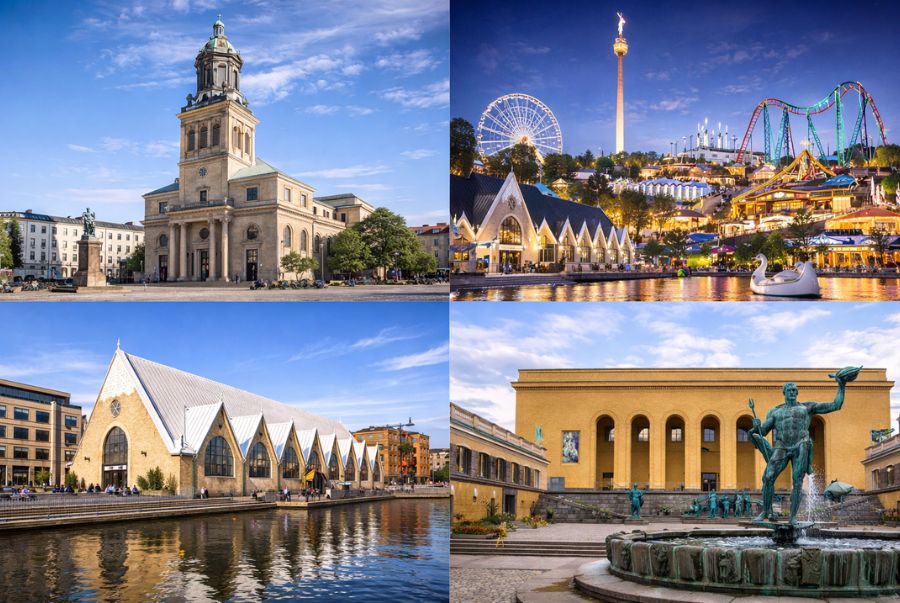 Các địa điểm du lịch nổi tiếng, mang đậm màu sắc văn hóa của Gothenburg 