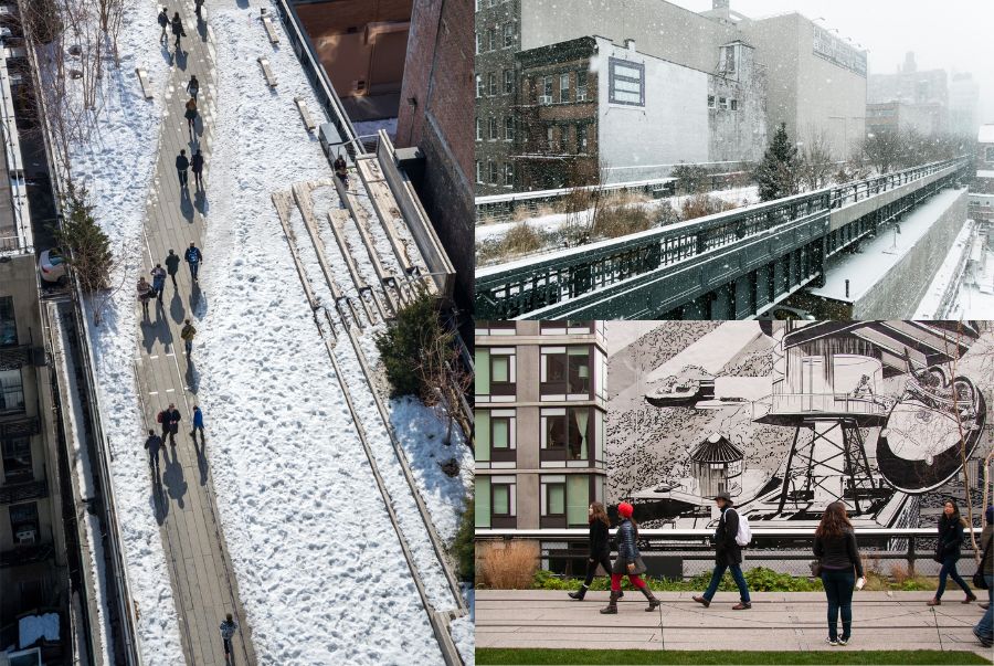 The High Line là tuyến đường đi bộ trên cao vô cùng độc đáo