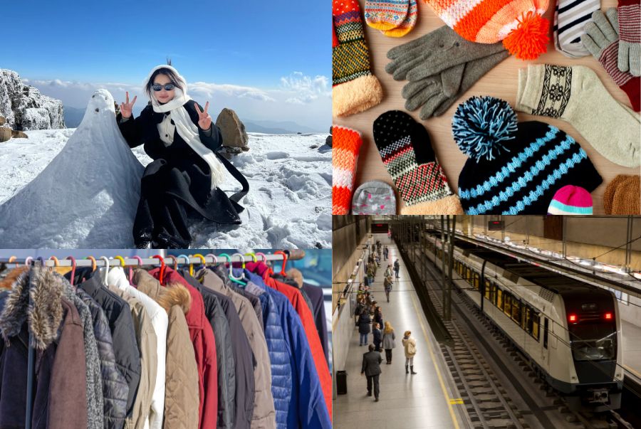 Một số vật dụng quan trọng trong chuyến du lịch Mỹ mùa đông