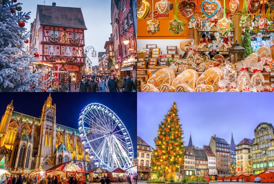 Gợi ý đến du khách những khu chợ Giáng sinh nổi tiếng nhất nước Phápv