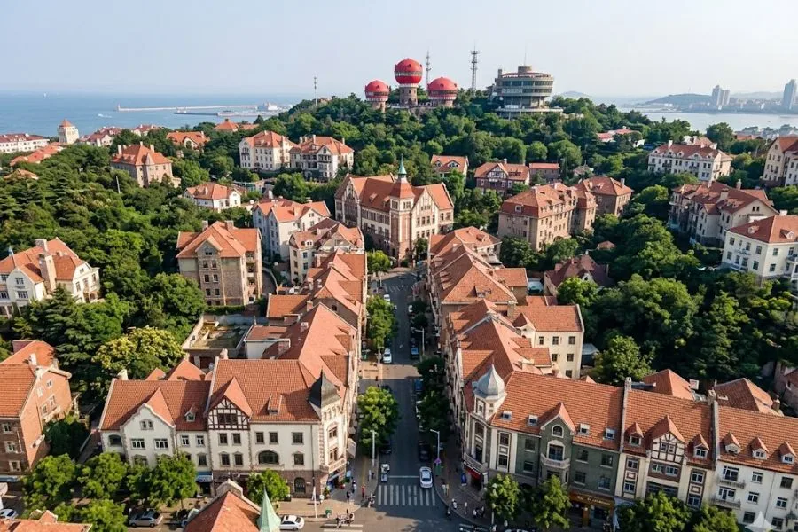Toàn cảnh Signal Hill nhìn từ trên cao