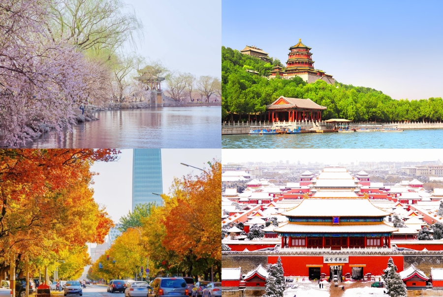 Bắc Kinh sở hữu kiểu khí hậu lục địa điển hình với bốn mùa thay đổi rõ rệt