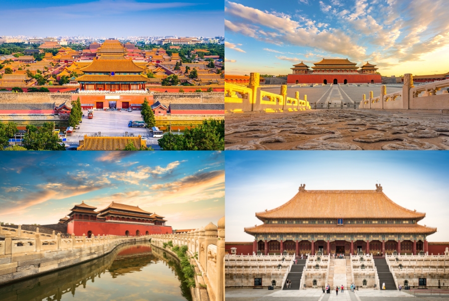 Tử Cấm Thành có quy mô hơn 720.000 mét vuông với hơn 9000 phòng lớn nhỏ