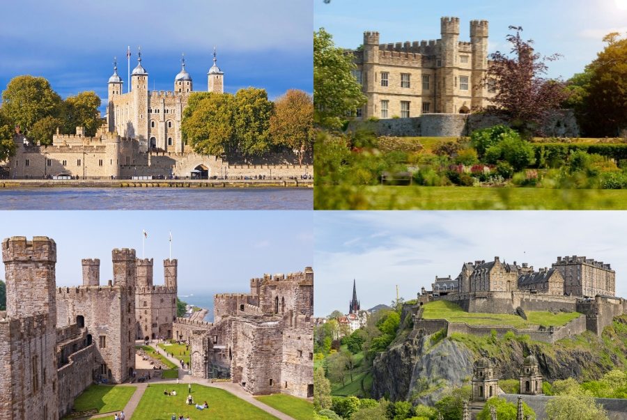 Nước Anh nổi tiếng gắn liền với hình ảnh của những lâu đài cổ kính mang dấu ấn lịch sử hàng trăm năm