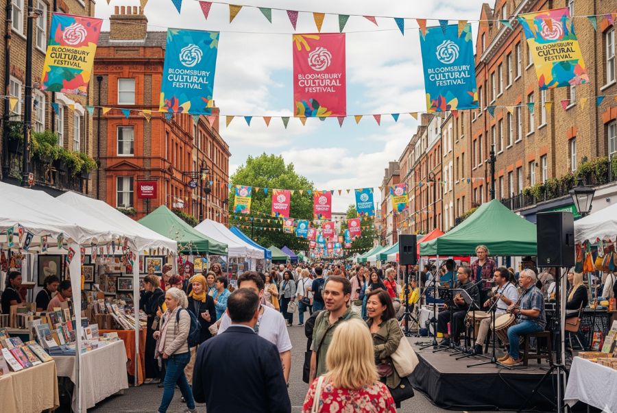  Không gian của lễ hội không giới hạn, thích hợp cho du khách đến khám phá