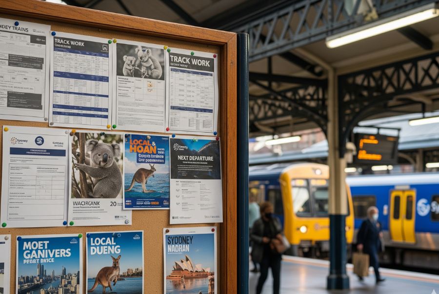 Một số các chuyến tàu thường dán nội quy ở các bảng thông báo để du khách có thể dễ dàng nắm được