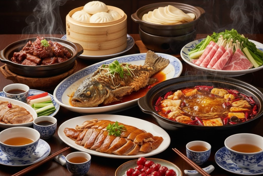 Đến Cáp Nhĩ Tân mùa đông bạn sẽ được trải nghiệm những món ăn ấm áp của vùng miền Bắc Trung Hoa