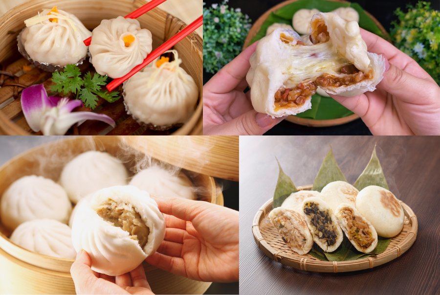 Bánh bao hấp là một trong những món ăn đặc trưng nhất của ẩm thực Trung Hoa