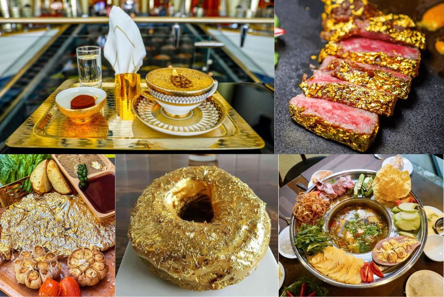 Những món ăn được dát vàng đúng nghĩa tại Dubai 