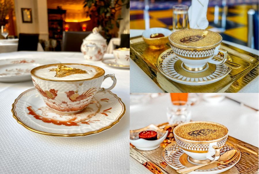 Những phần Golden Cappuccino cực kỳ sang trọng tại Dubai