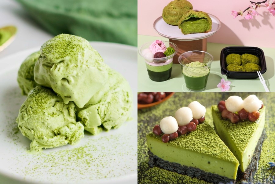 Matcha được chế biến thành nhiều món ngon hấp dẫn khác nhau