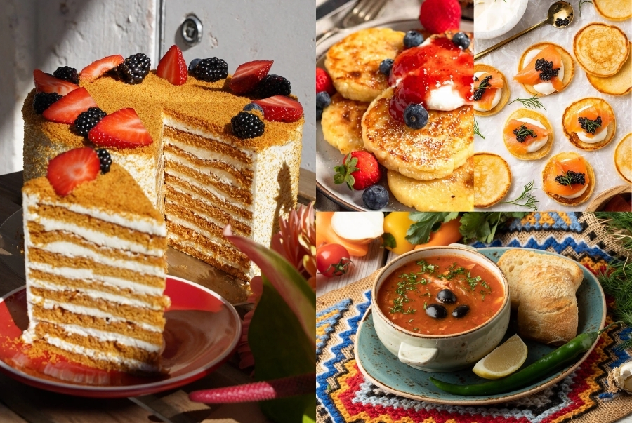 Gợi ý một số món ăn đặc trưng tại nước Nga