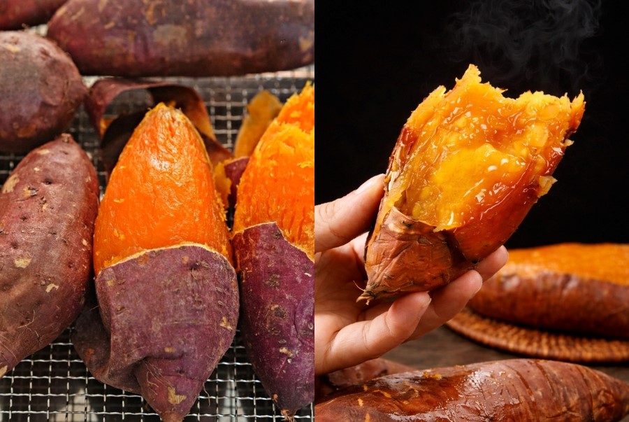 Khoai lang mật nướng là món ăn vặt nổi tiếng hàng đầu tại jeju