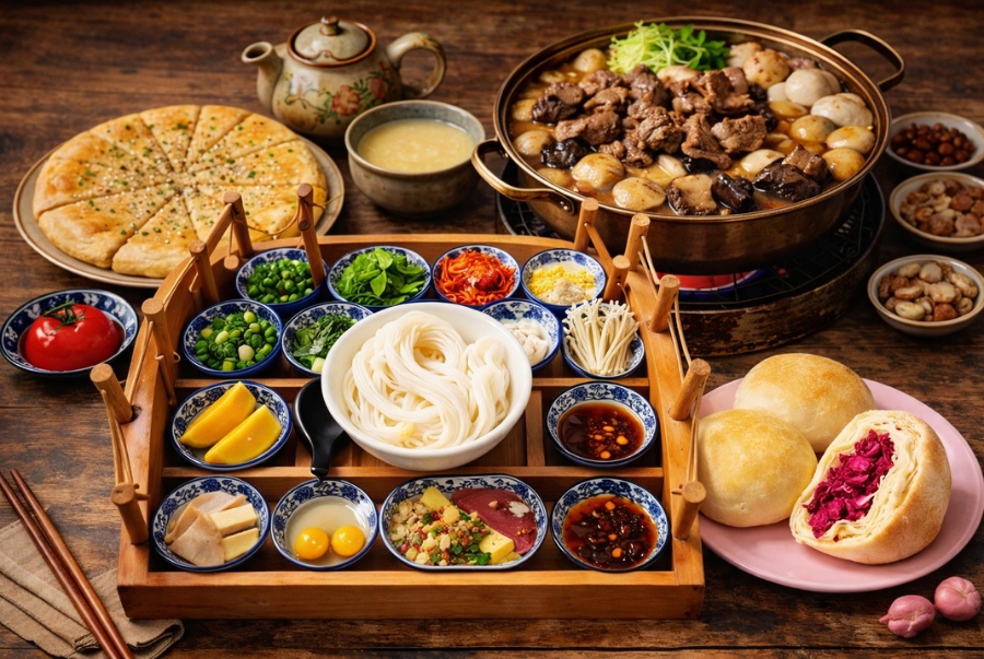 Ẩm thực của Lệ Giang mang đậm dấu ấn của người Nạp Tây