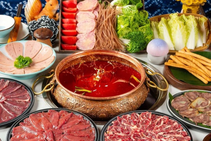 Lẩu bò Yak là món ăn rất được ưa chuộng trong những ngày thời tiết se lạnh