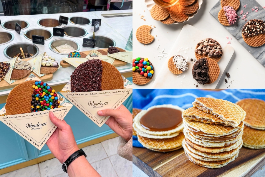Stroopwafel là món bánh ngọt tiêu biểu của Hà Lan