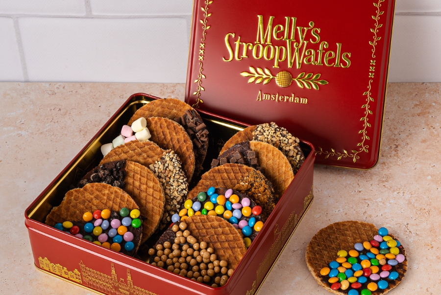 Stroopwafel là món bánh truyền thống rất nổi tiếng của Hà Lan