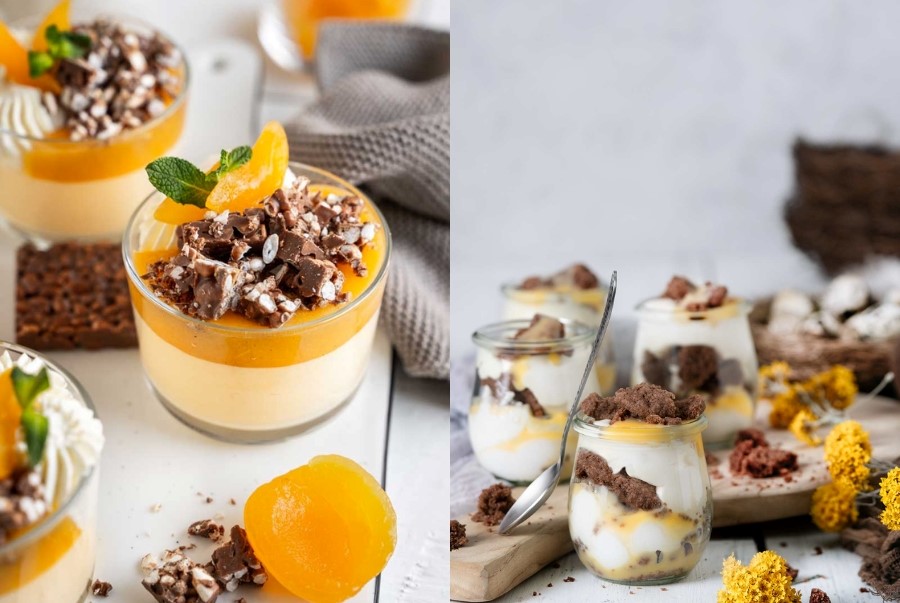 Eierlikör Dessert món tráng miệng làm từ rượu trứng đặc trưng của Đức