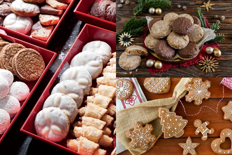 Lebkuchen bánh gia vị đặc trưng của Đức thường xuất hiện vào mùa Giáng sinh
