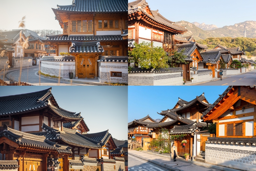 Làng Eunpyeong Hanok ẩn mình dưới chân núi Bukhansan