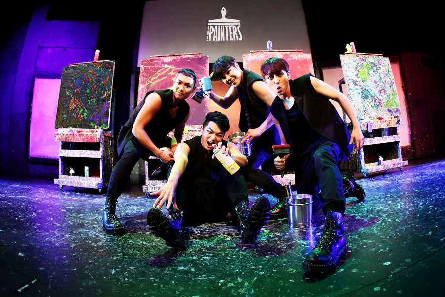 The Painters: Hero Show là một màn trình diễn nghệ thuật độc đáo và đầy sáng tạo đến từ Hàn Quốc