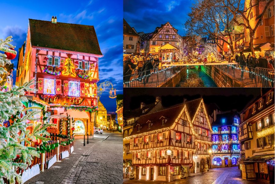 Colmar là viên ngọc quý của nước Pháp mỗi khi giáng sinh gõ cửa