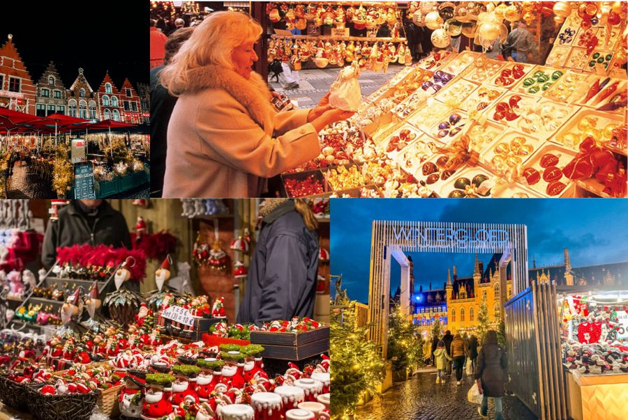 Du khách có thể mua sắm được rất nhiều sản phẩm hấp dẫn tại Bruges