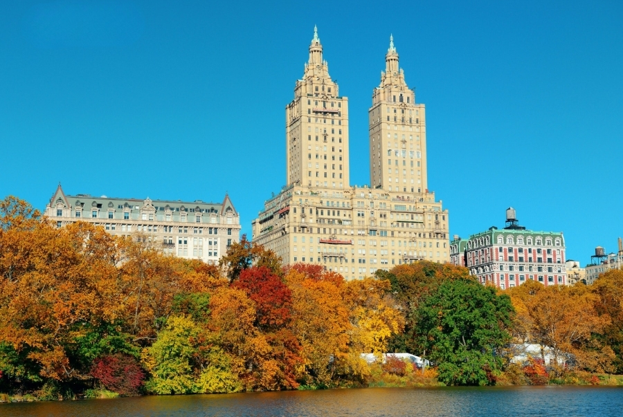 Thời tiết New York cuối thu trở nên se se lạnh thích hợp cho những chuyến dạo chơi