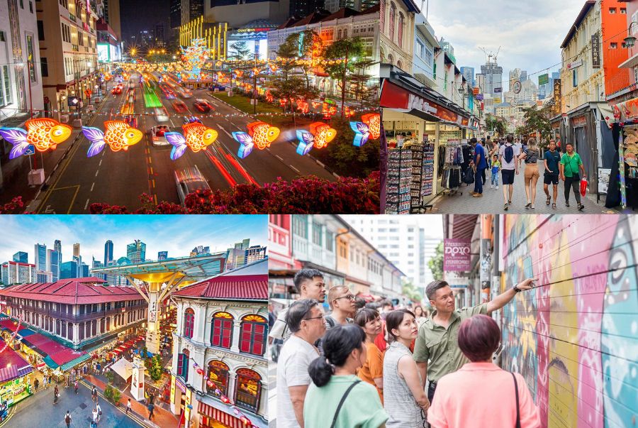 Chinatown Singapore gây ấn tượng mạnh mẽ với sự trẻ trung, năng động